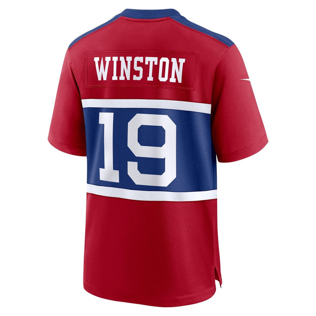New York Giants Jameis Winston Nike Royal Game Jersey
