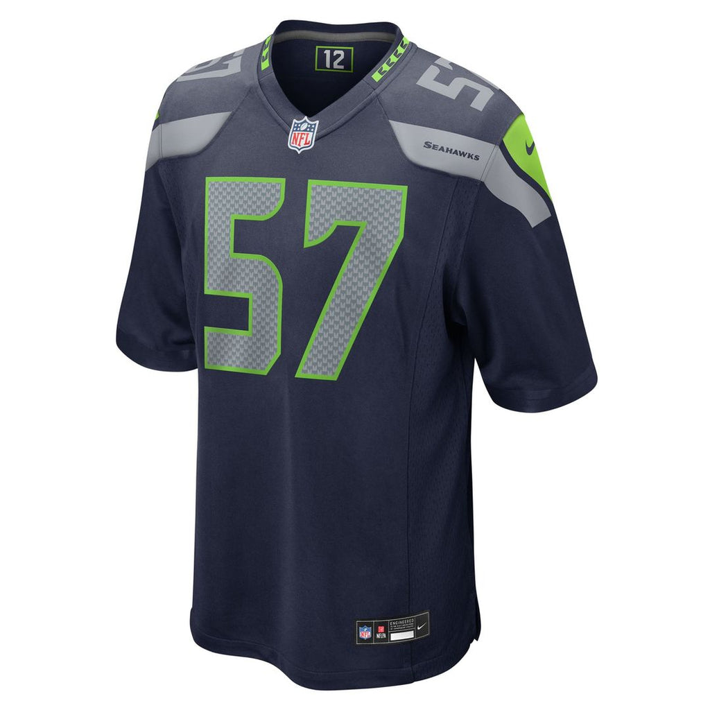 Seattle Seahawks Connor O'Toole Nike College Navy Game Jersey