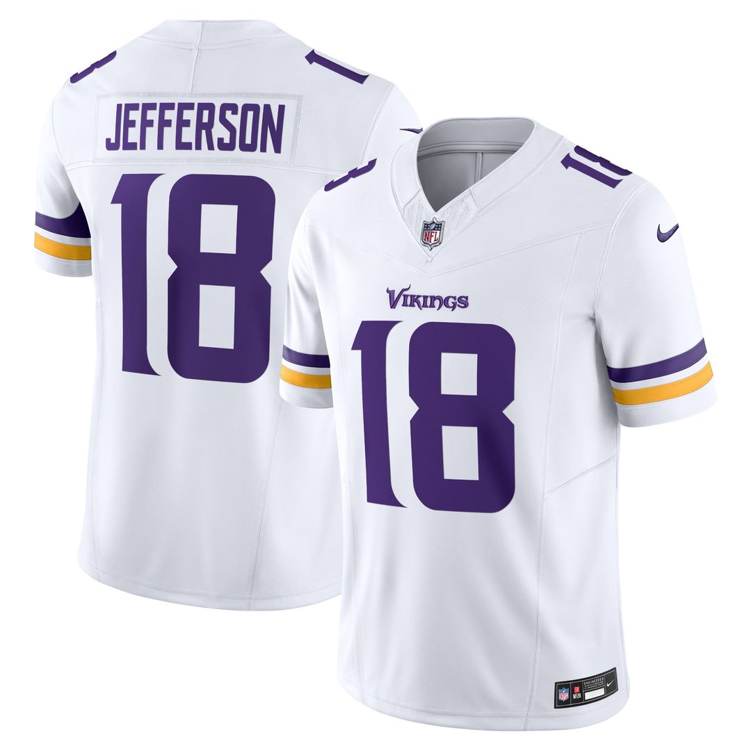 Minnesota Vikings Justin Jefferson Nike Purple Vapor FUSE Limited Jersey