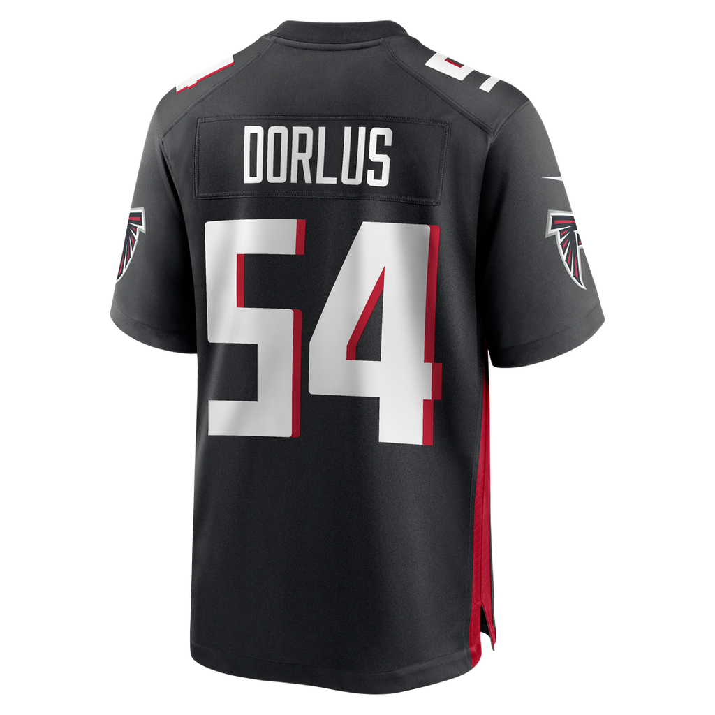 Atlanta Falcons Brandon Dorlus Nike Black Game Jersey