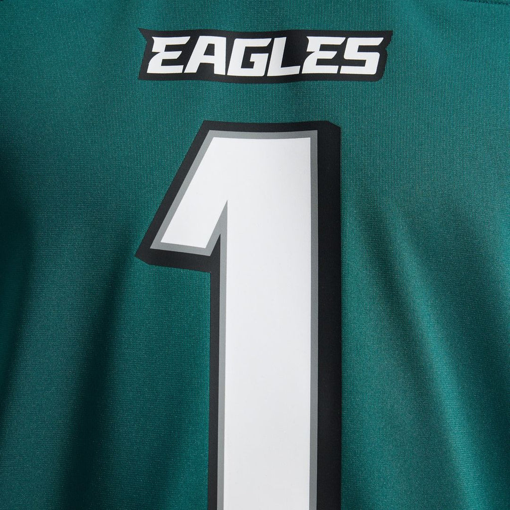 Philadelphia Eagles Jalen Hurts Nike Midnight Green Game Jersey