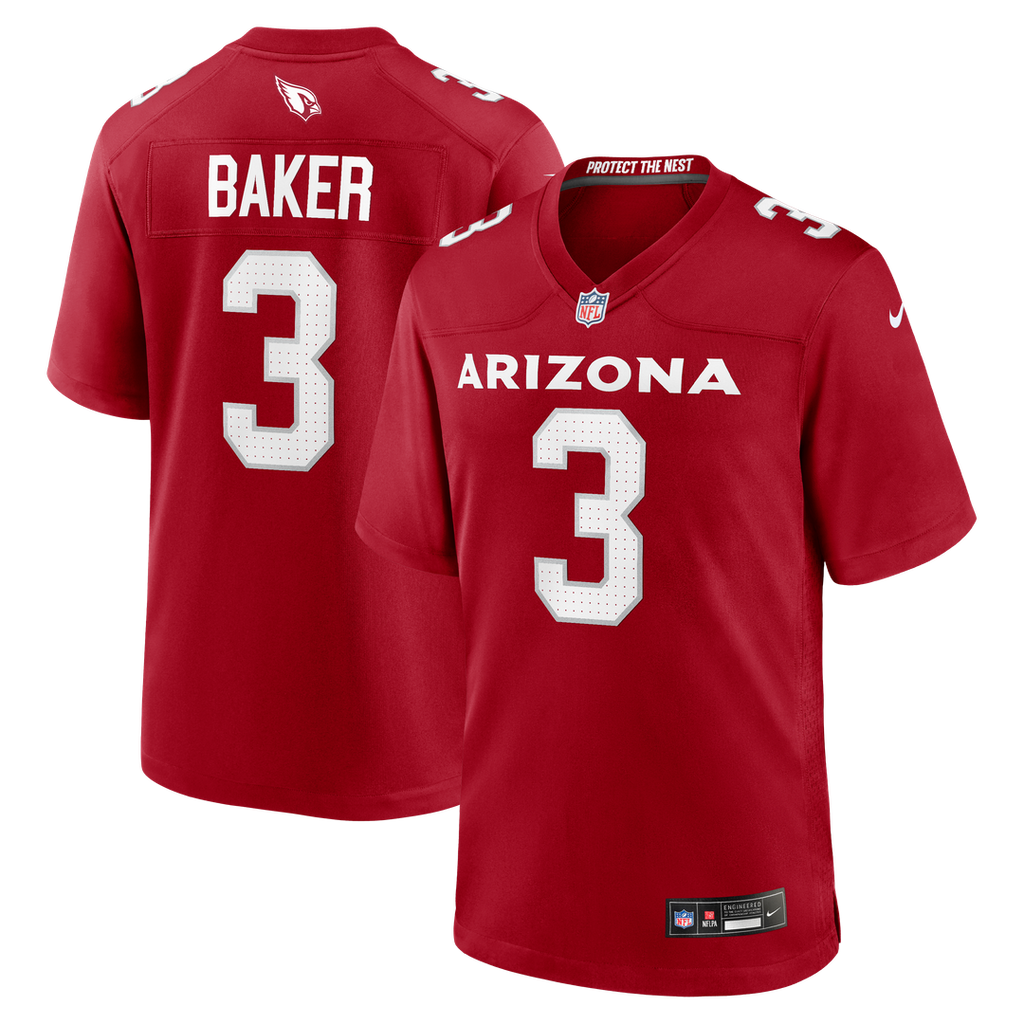 Arizona Cardinals Budda Baker Nike Cardinal Game Jersey