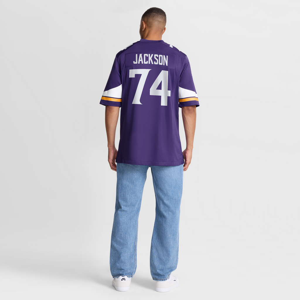 Minnesota Vikings Donovan Jackson Nike Purple Game Jersey