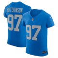 Detroit Lions Aidan Hutchinson Nike Blue Alternate Vapor FUSE Elite Jersey