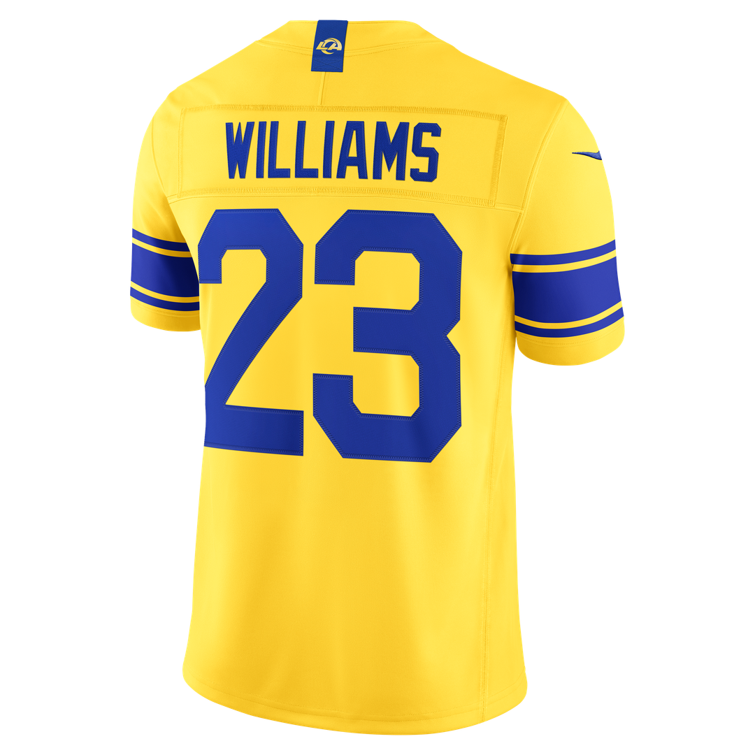 Los Angeles Rams Kyren Williams Nike Royal Team Vapor FUSE Stitched Limited Jersey