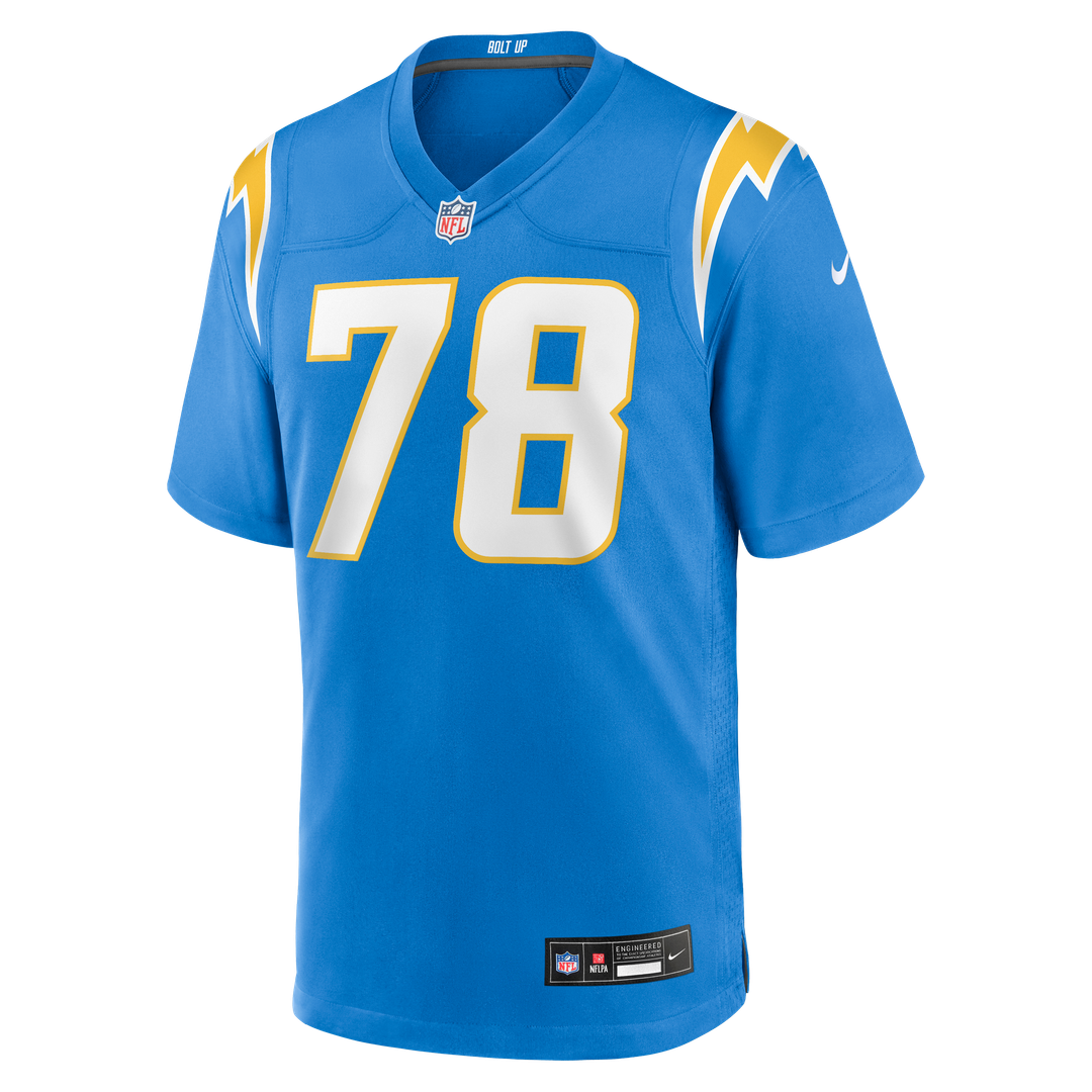 Los Angeles Chargers Andre James Nike Powder Blue Game Jersey