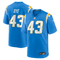 Los Angeles Chargers Troy Dye Nike Powder Blue Game Jersey