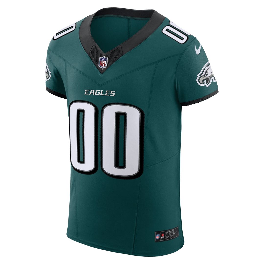 Philadelphia Eagles Nike Black Alternate Vapor FUSE Elite Custom Jersey