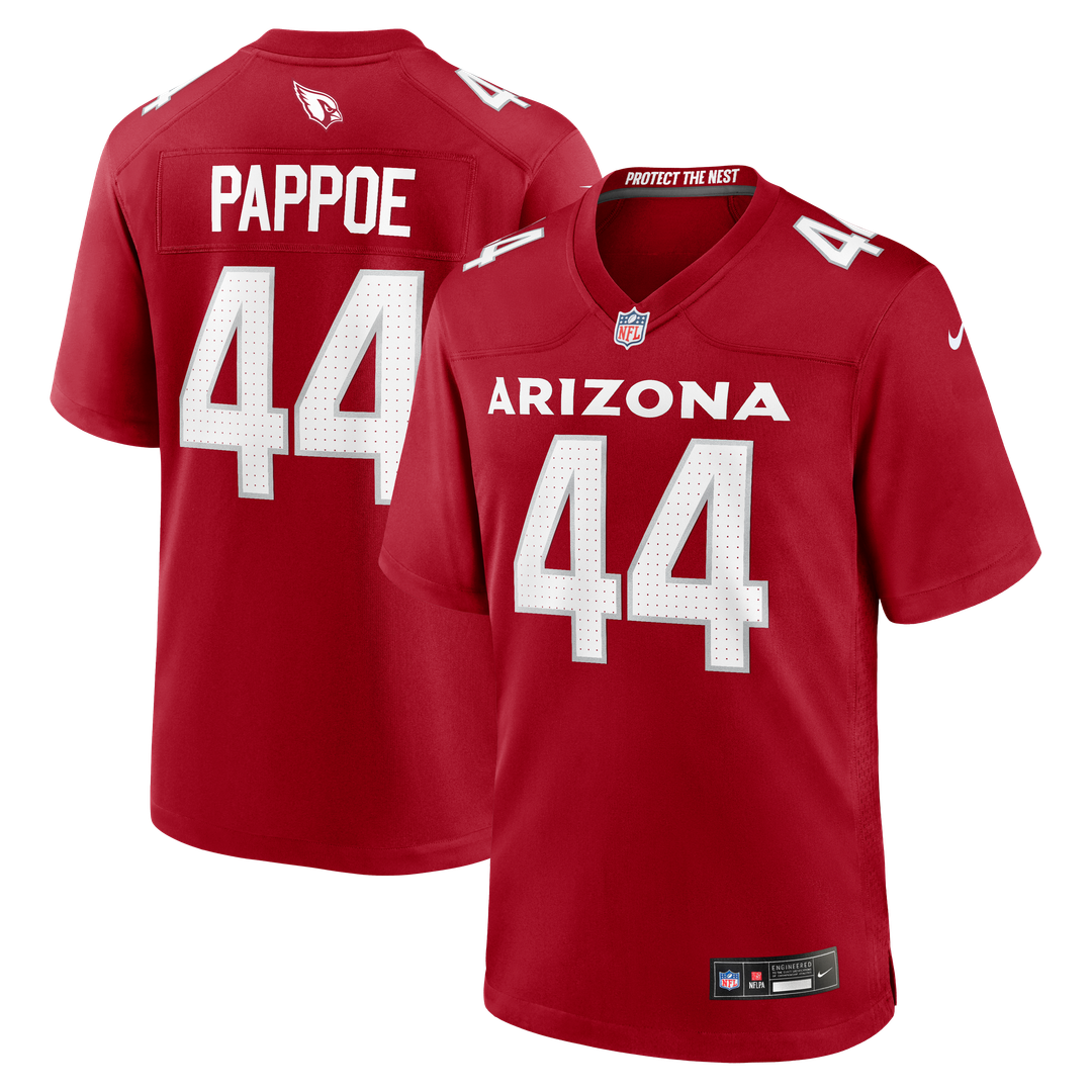Arizona Cardinals Owen Pappoe Nike Cardinal Game Jersey
