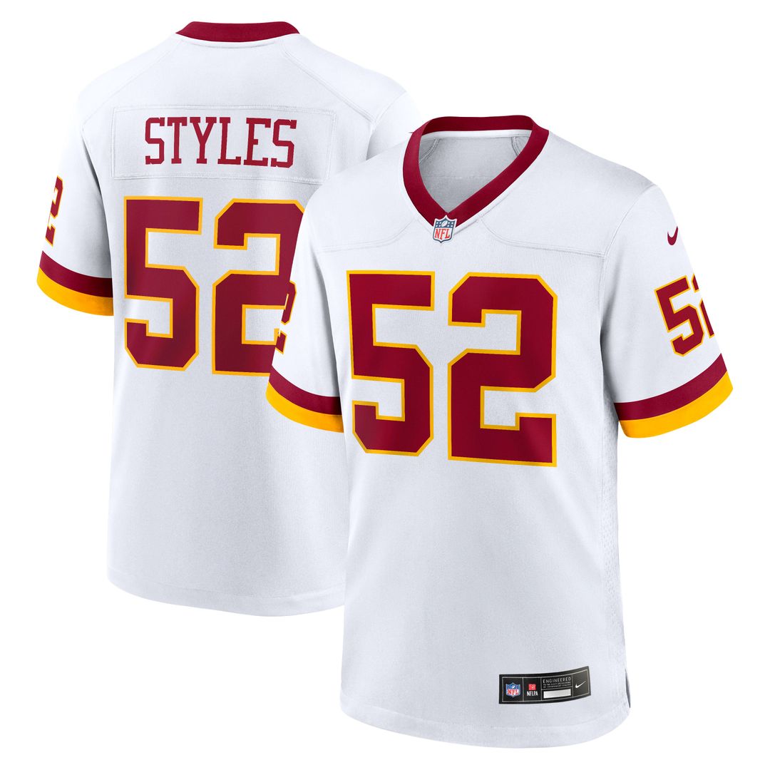 Washington Commanders Sonny Styles Nike Black Game Jersey