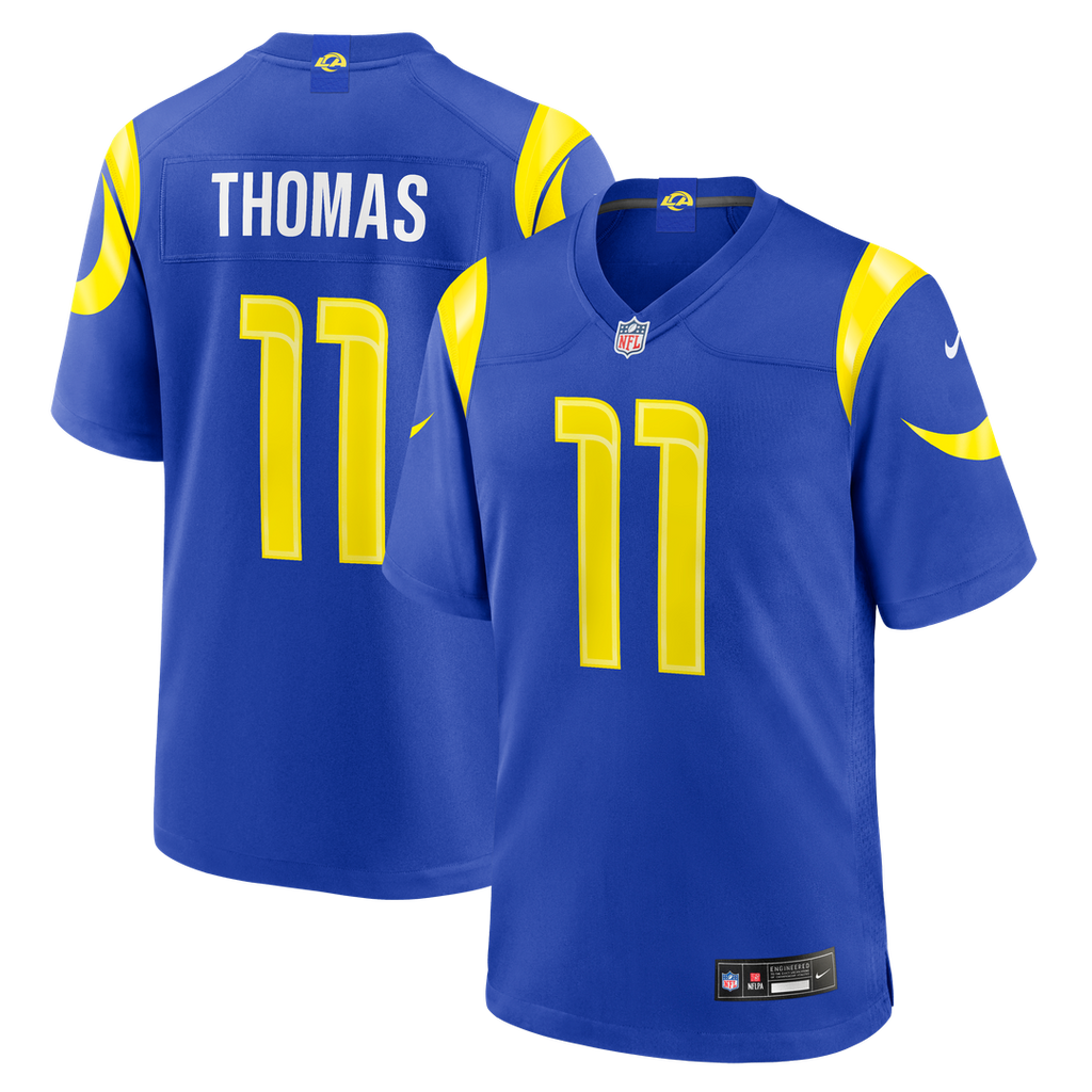 Los Angeles Rams Keir Thomas Nike Royal Game Jersey
