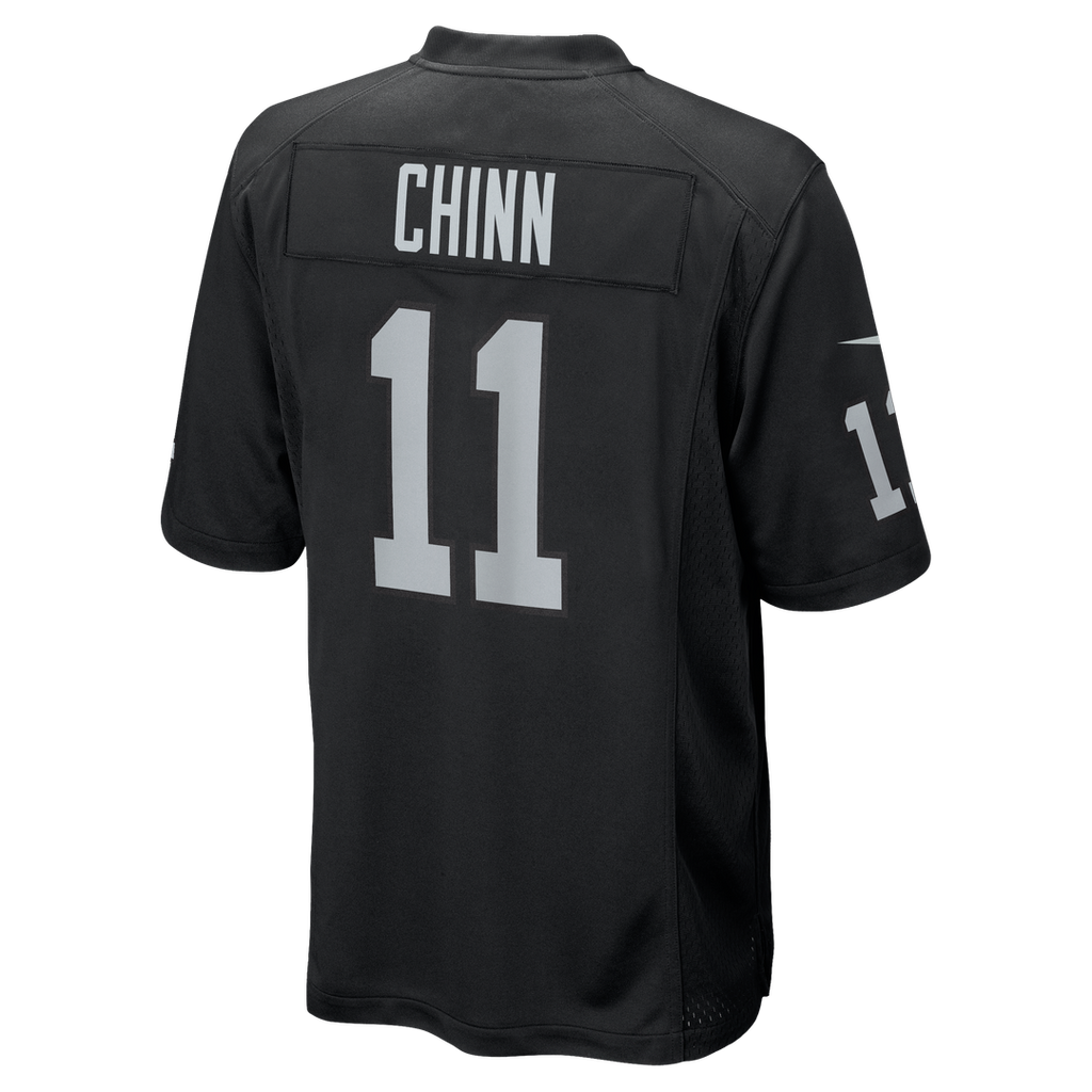 Las Vegas Raiders Jeremy Chinn Nike Black Game Jersey
