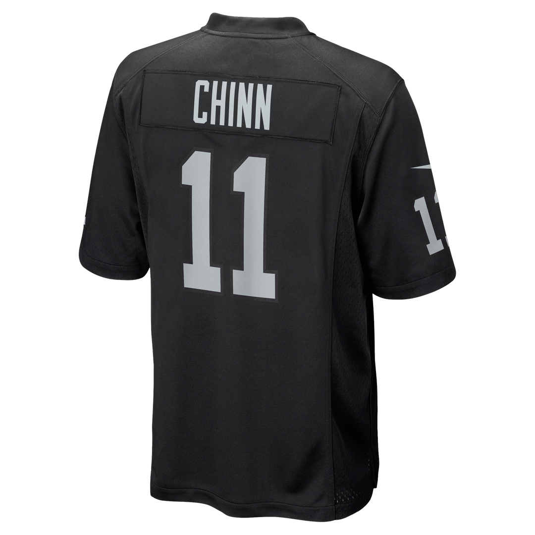 Las Vegas Raiders Jeremy Chinn Nike Black Game Jersey
