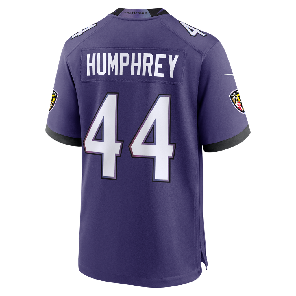 Baltimore Ravens Marlon Humphrey Nike Purple Game Jersey