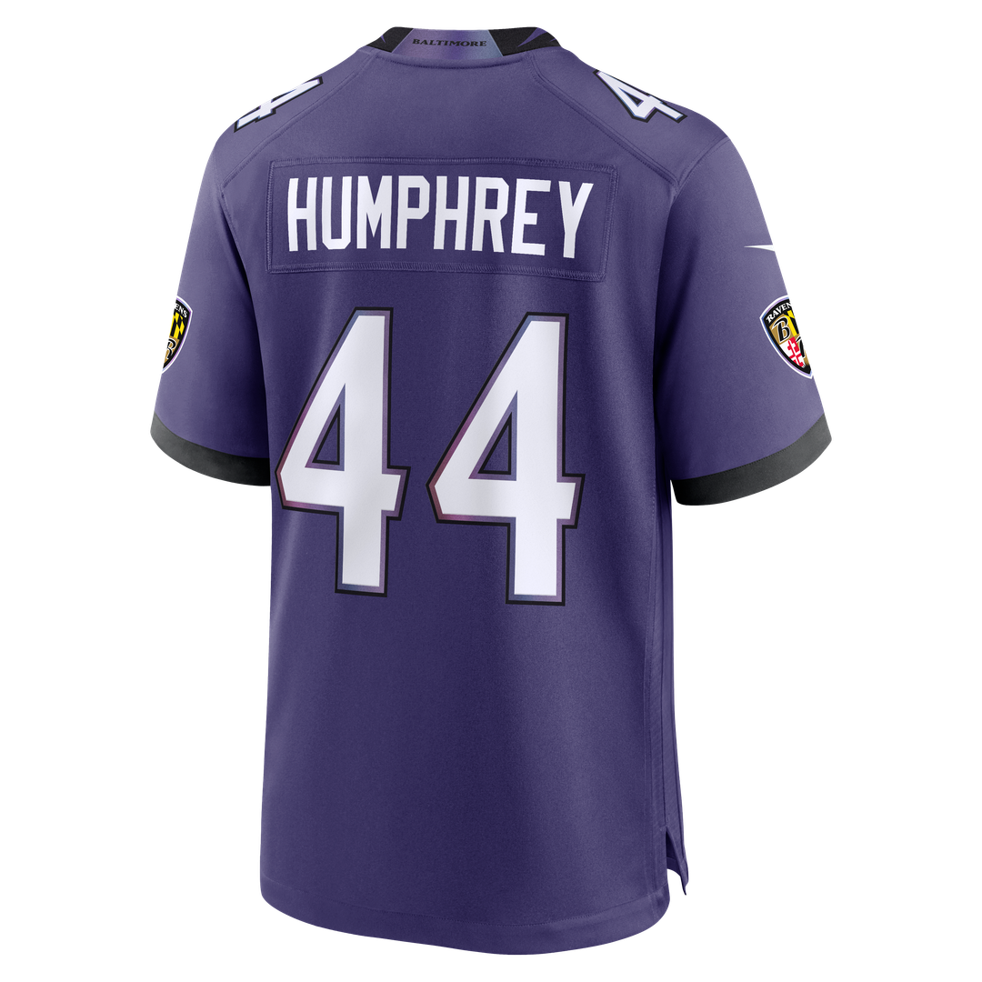 Baltimore Ravens Marlon Humphrey Nike Purple Game Jersey
