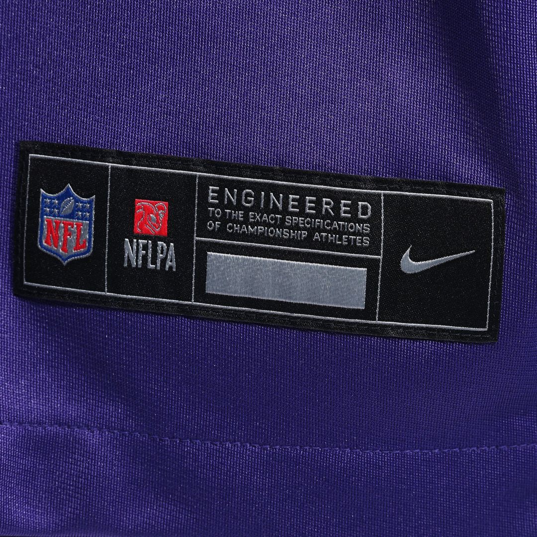 Minnesota Vikings J.J. McCarthy Nike Purple 2nd Alternate Game Jersey