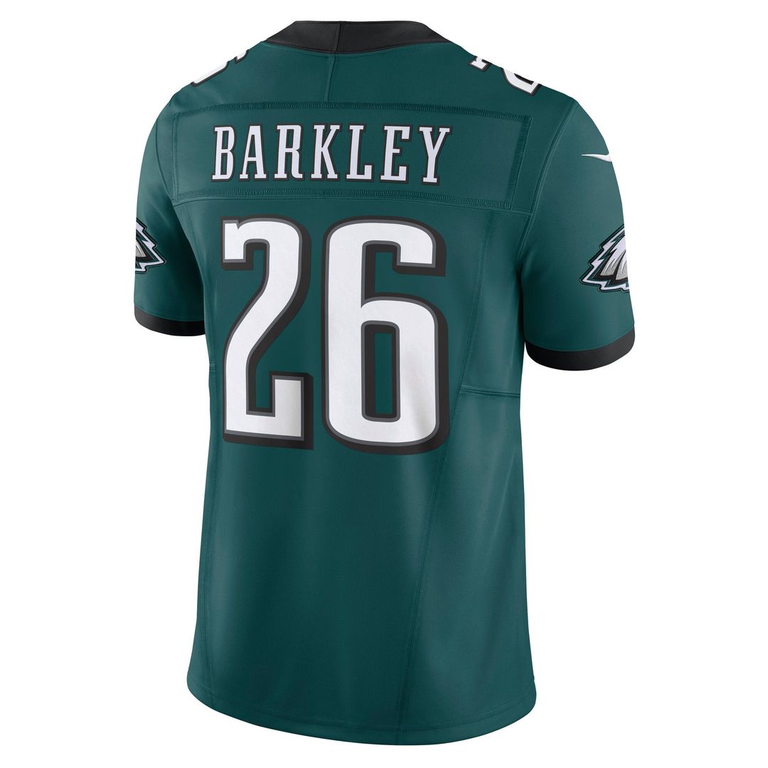 Philadelphia Eagles Saquon Barkley Nike Midnight Green Vapor FUSE Limited Jersey