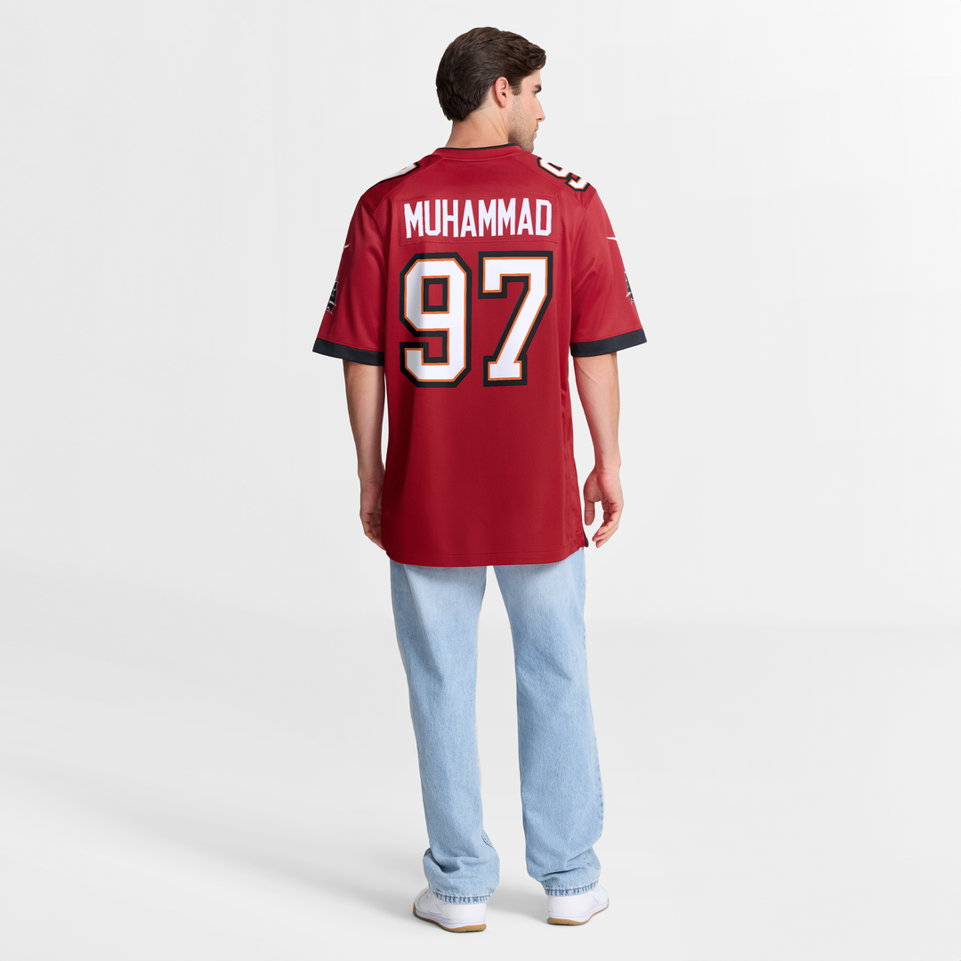 Tampa Bay Buccaneers Al - Quadin Muhammad Nike Red Game Jersey