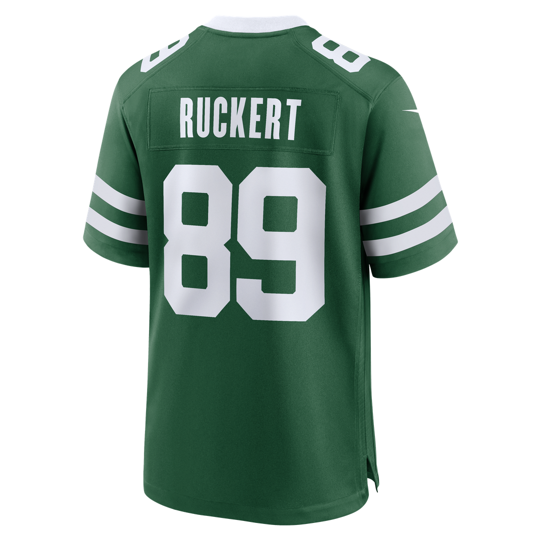 New York Jets Jeremy Ruckert Nike Legacy Green Game Jersey