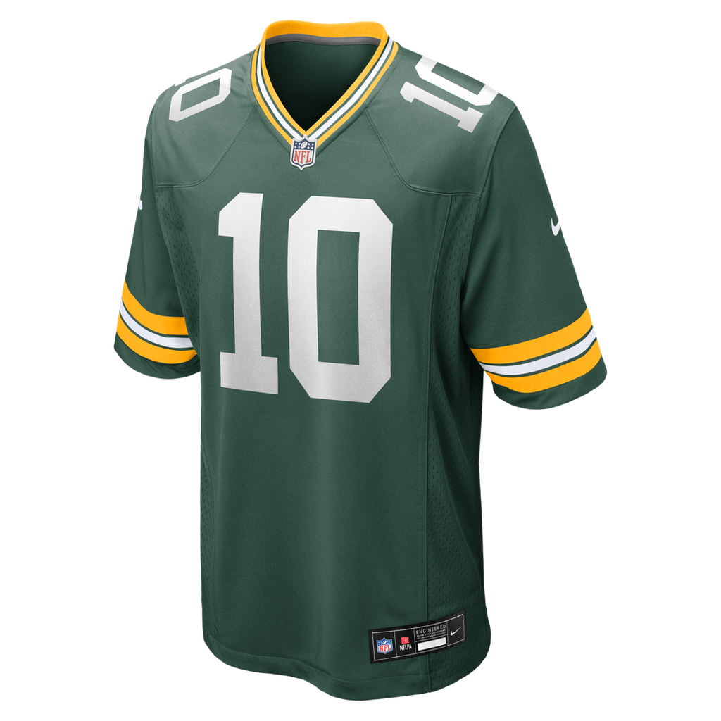 Green Bay Packers Jordan Love Nike Green Game Jersey