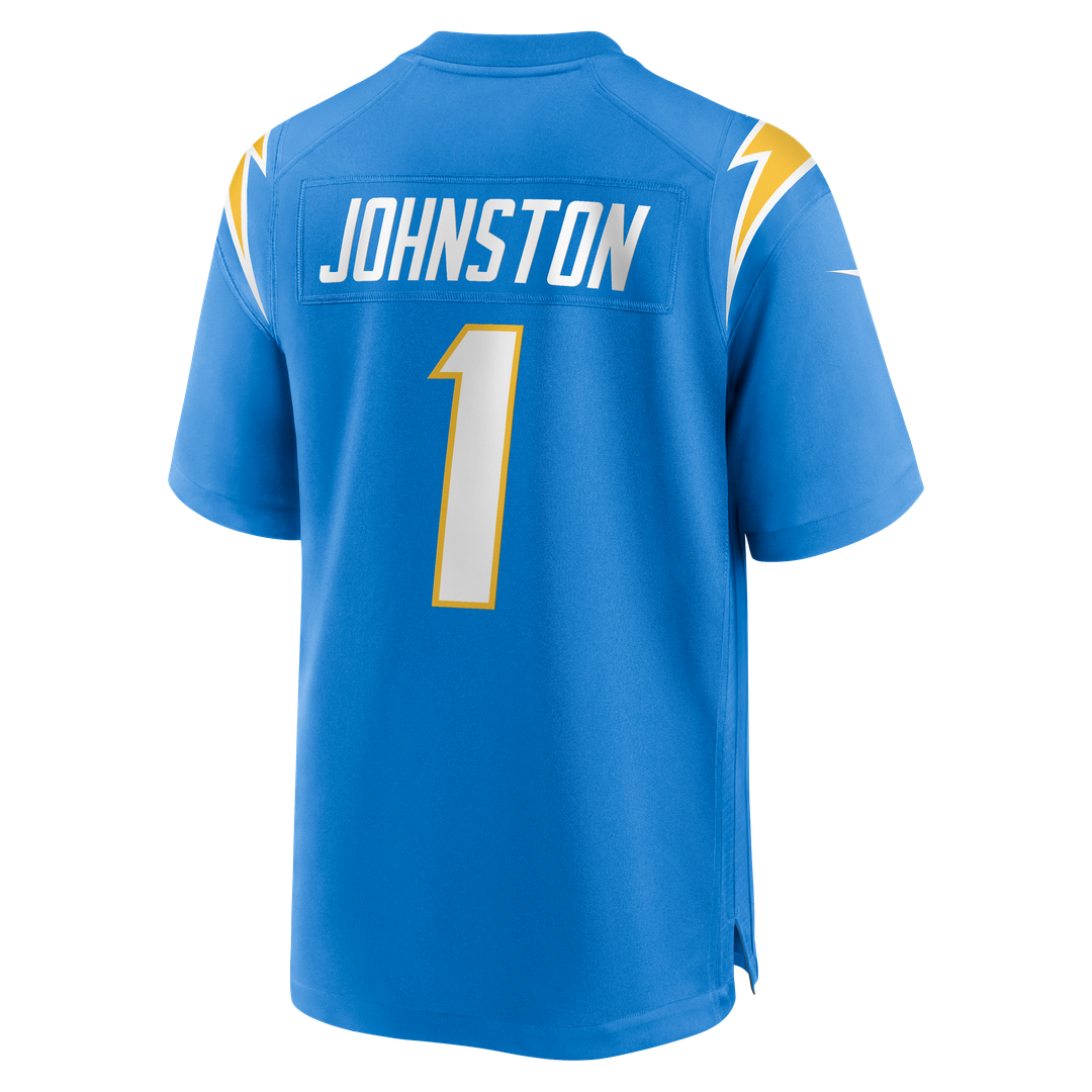 Los Angeles Chargers Quentin Johnston Nike Powder Blue Game Jersey