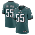 Philadelphia Eagles Brandon Graham Nike Midnight Green Game Jersey
