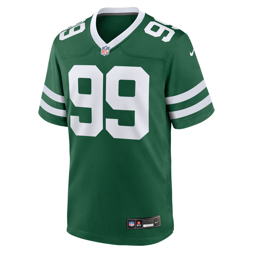 New York Jets T'Vondre Sweat Nike Legacy Green Game Jersey