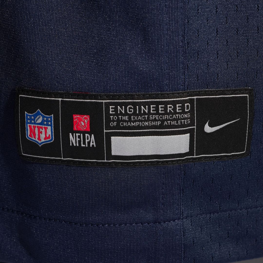 Chicago Bears Dayo Odeyingbo Nike Navy Game Jersey