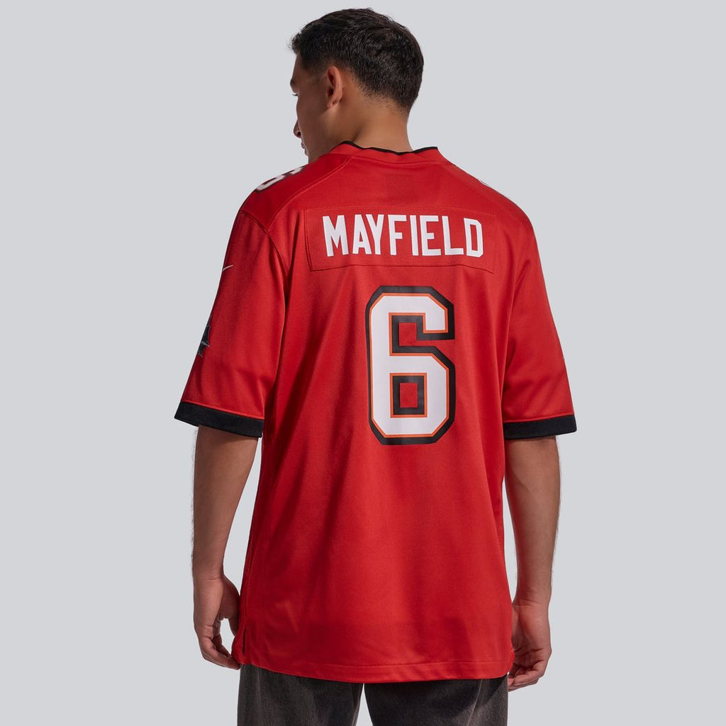 Tampa Bay Buccaneers Baker Mayfield Nike Red Game Jersey