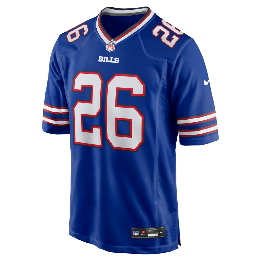 Buffalo Bills Ty Johnson Nike Royal Game Jersey