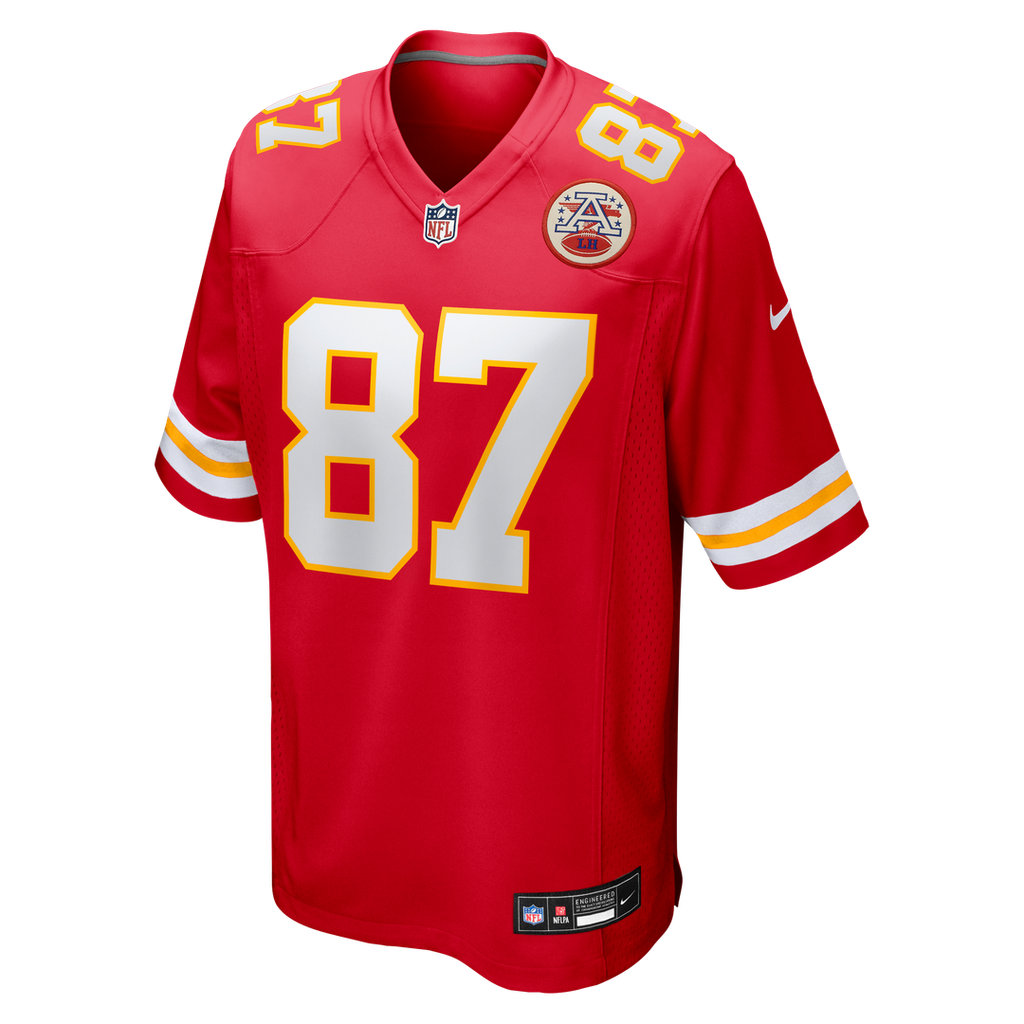 Kansas City Chiefs Travis Kelce Nike White Game Jersey