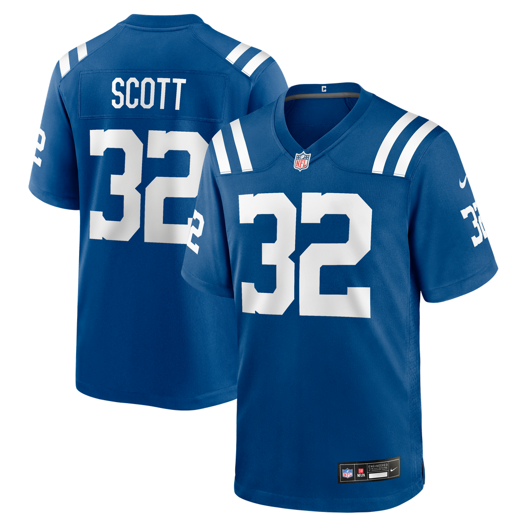 Indianapolis Colts Daniel Scott Nike Royal Game Jersey