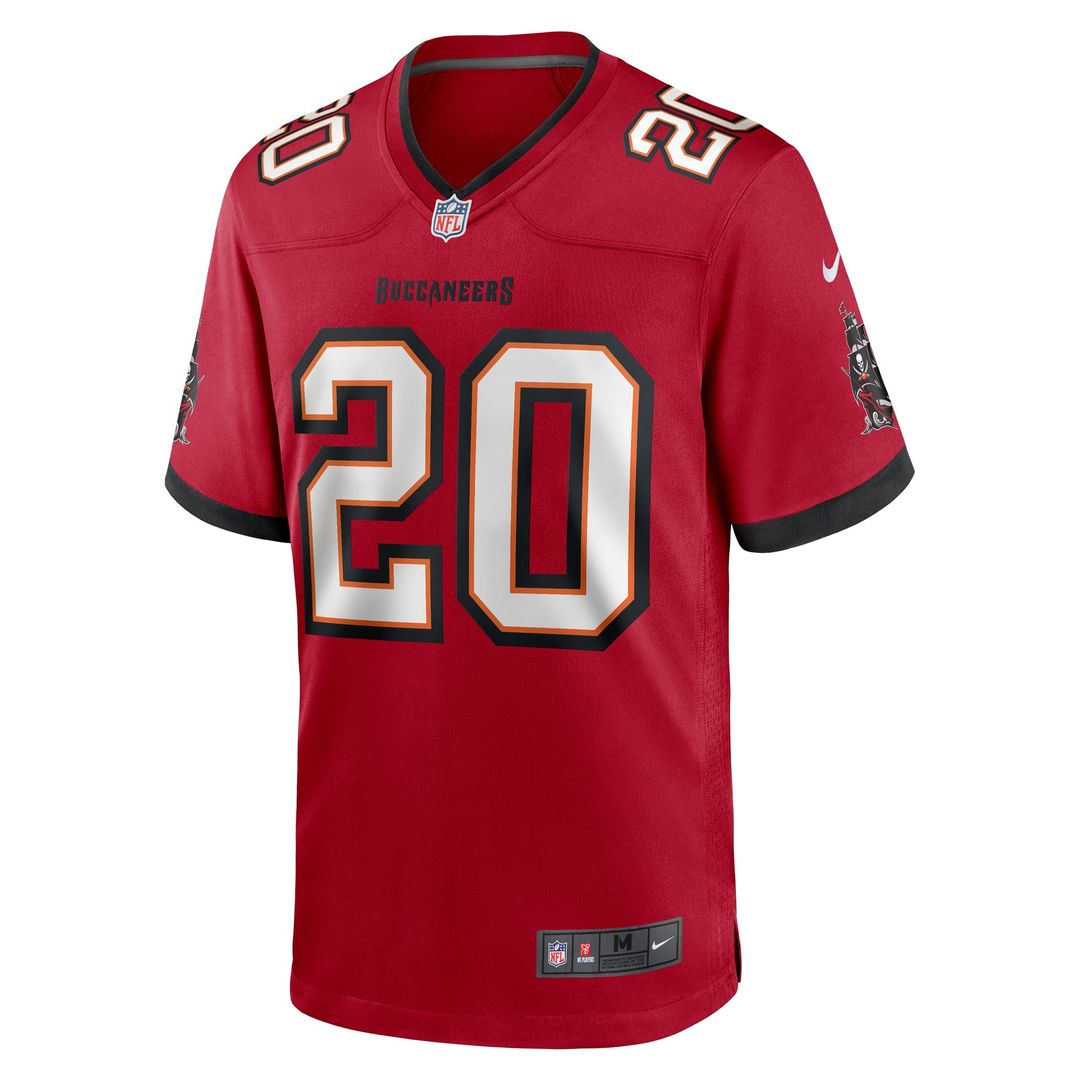 Tampa Bay Buccaneers Ronde Barber Nike Red Retired Game Jersey
