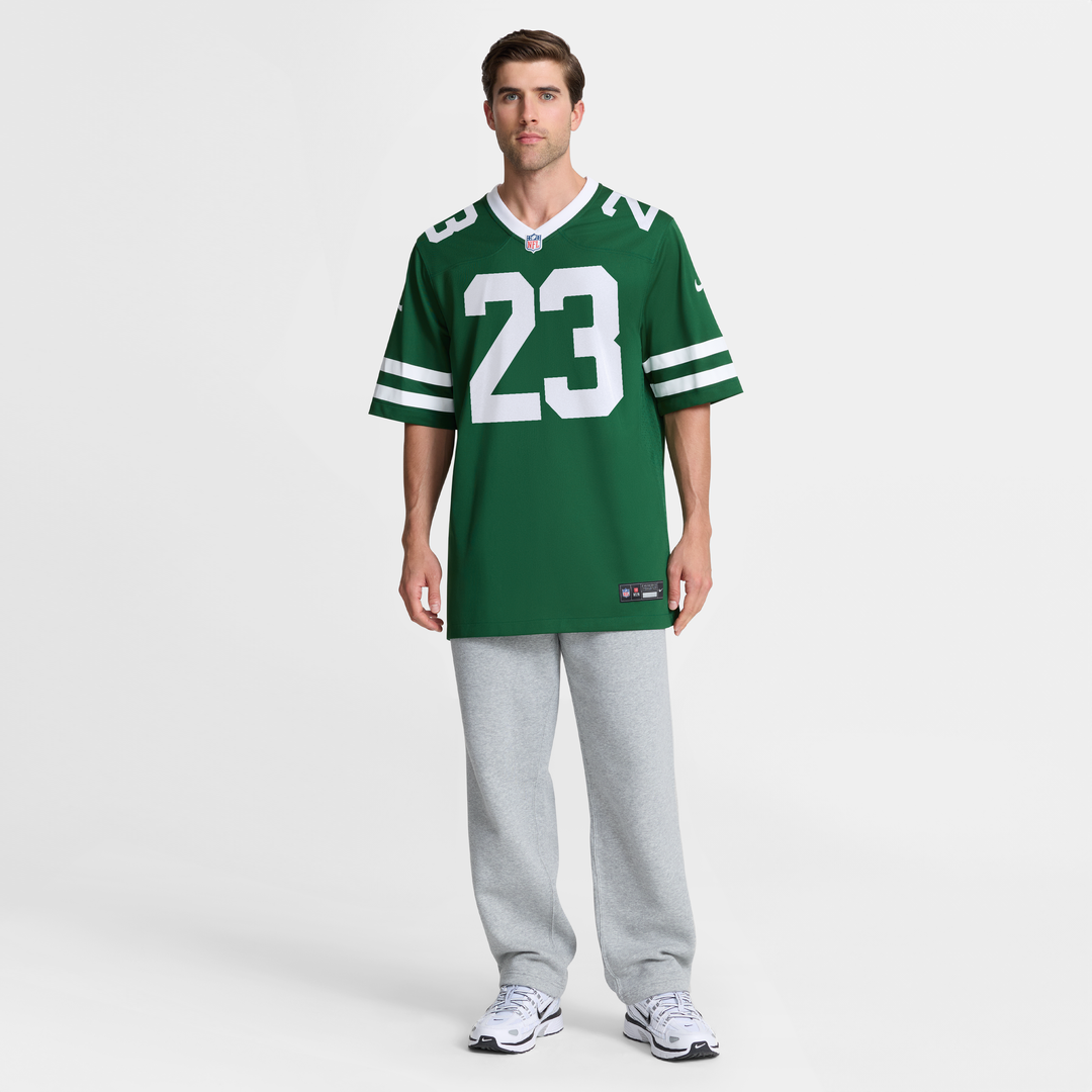 New York Jets Azareye'h Thomas Nike Legacy Green Game Jersey
