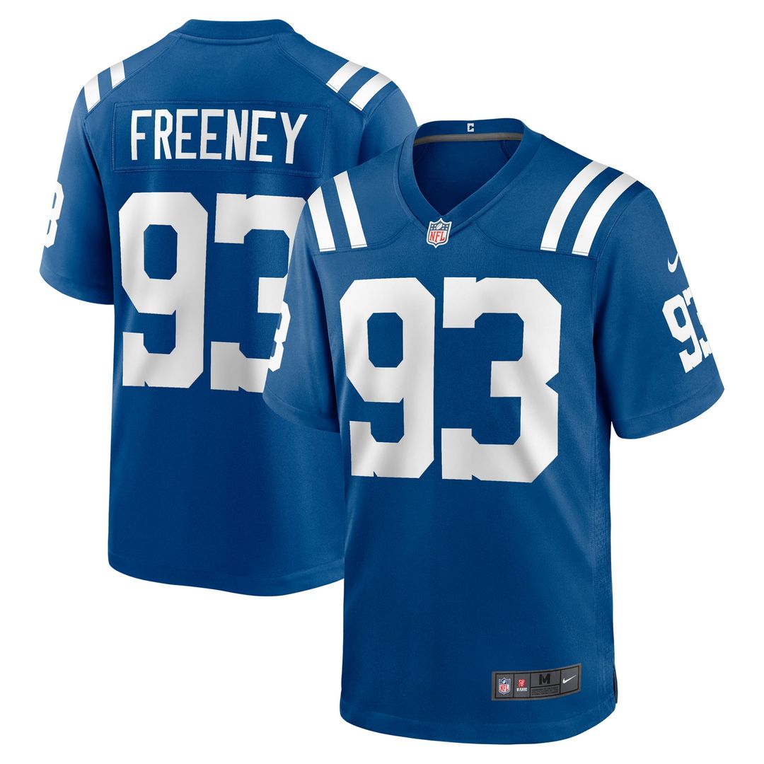 Indianapolis Colts Dwight Freeney Nike Royal Team Retired Game Jersey