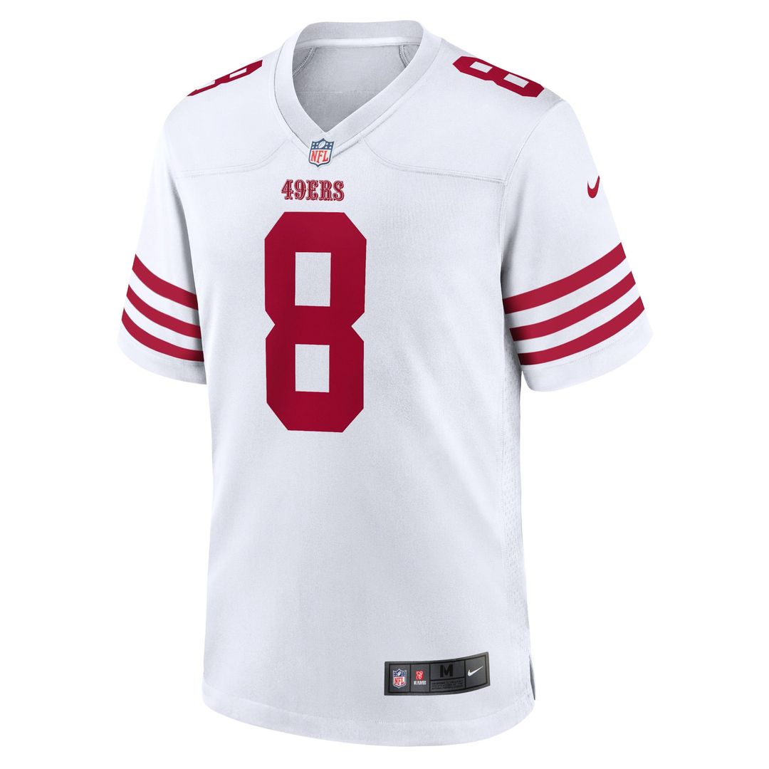 San Francisco 49ers Steve Young Nike White Retired Game Jersey