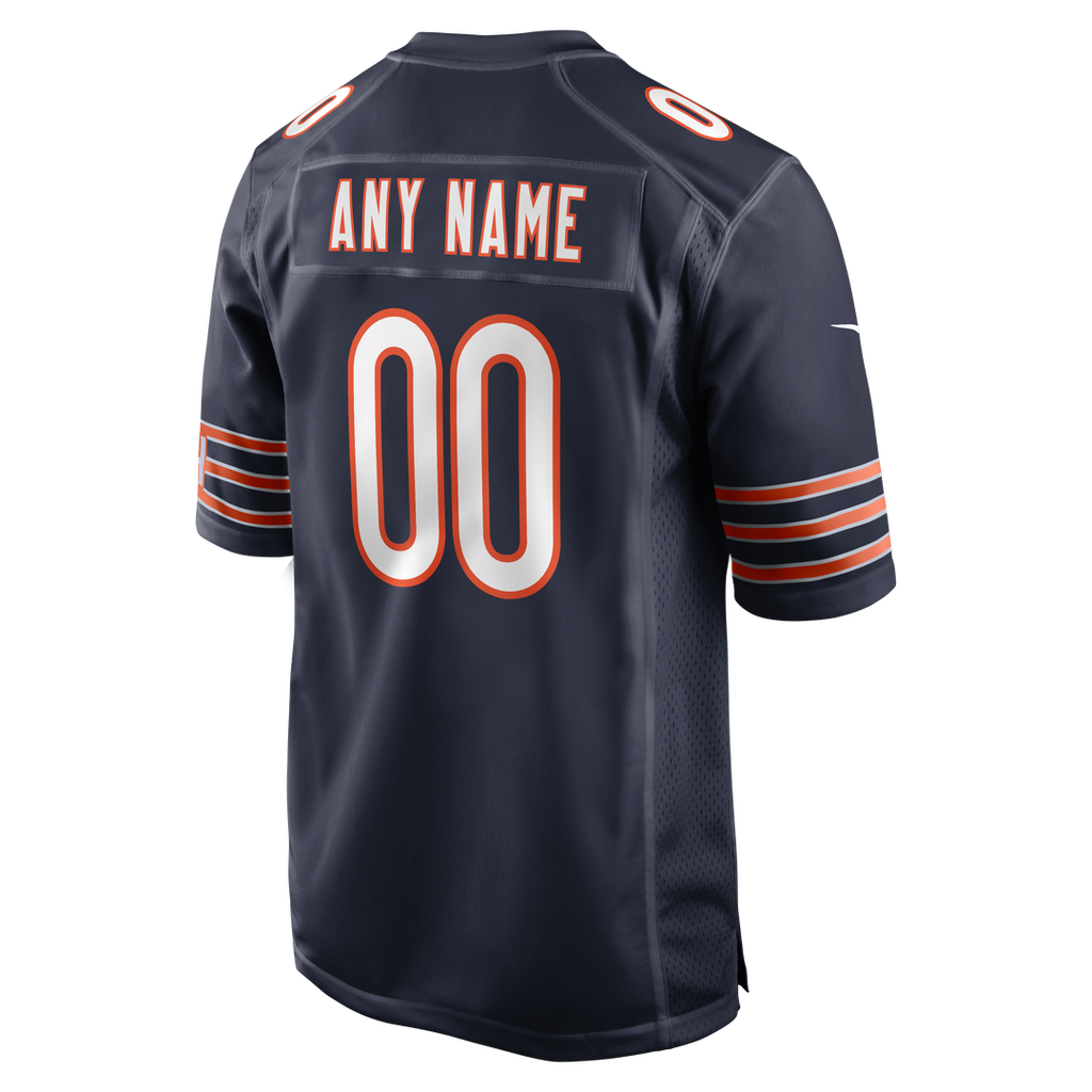 Chicago Bears Nike White Custom Jersey