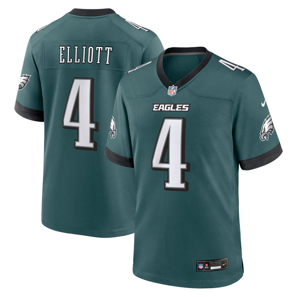 Philadelphia Eagles Jake Elliott Nike Midnight Green Game Jersey