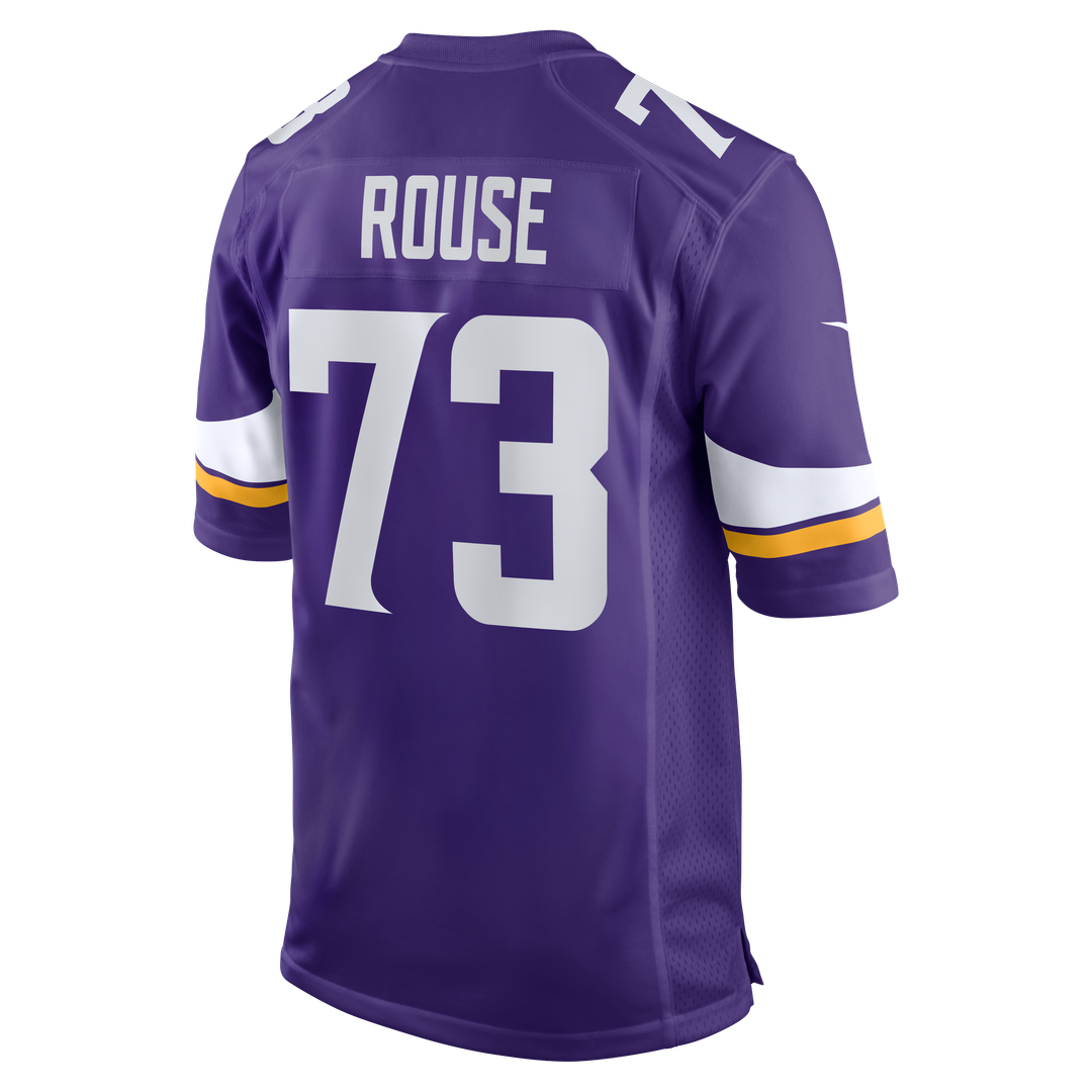 Minnesota Vikings Walter Rouse Nike Purple Game Jersey
