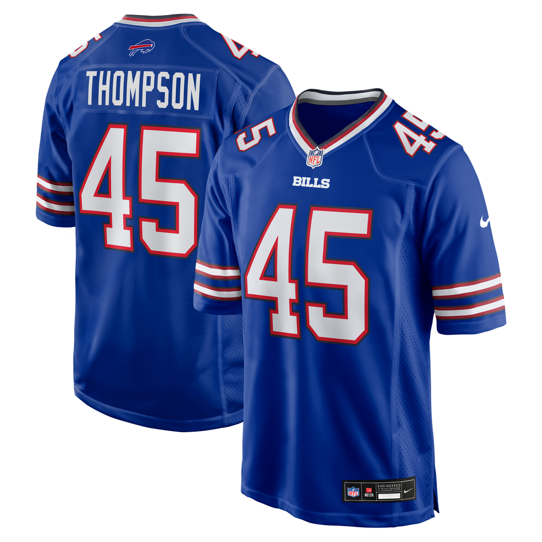 Buffalo Bills Shaq Thompson Nike Royal Game Jersey