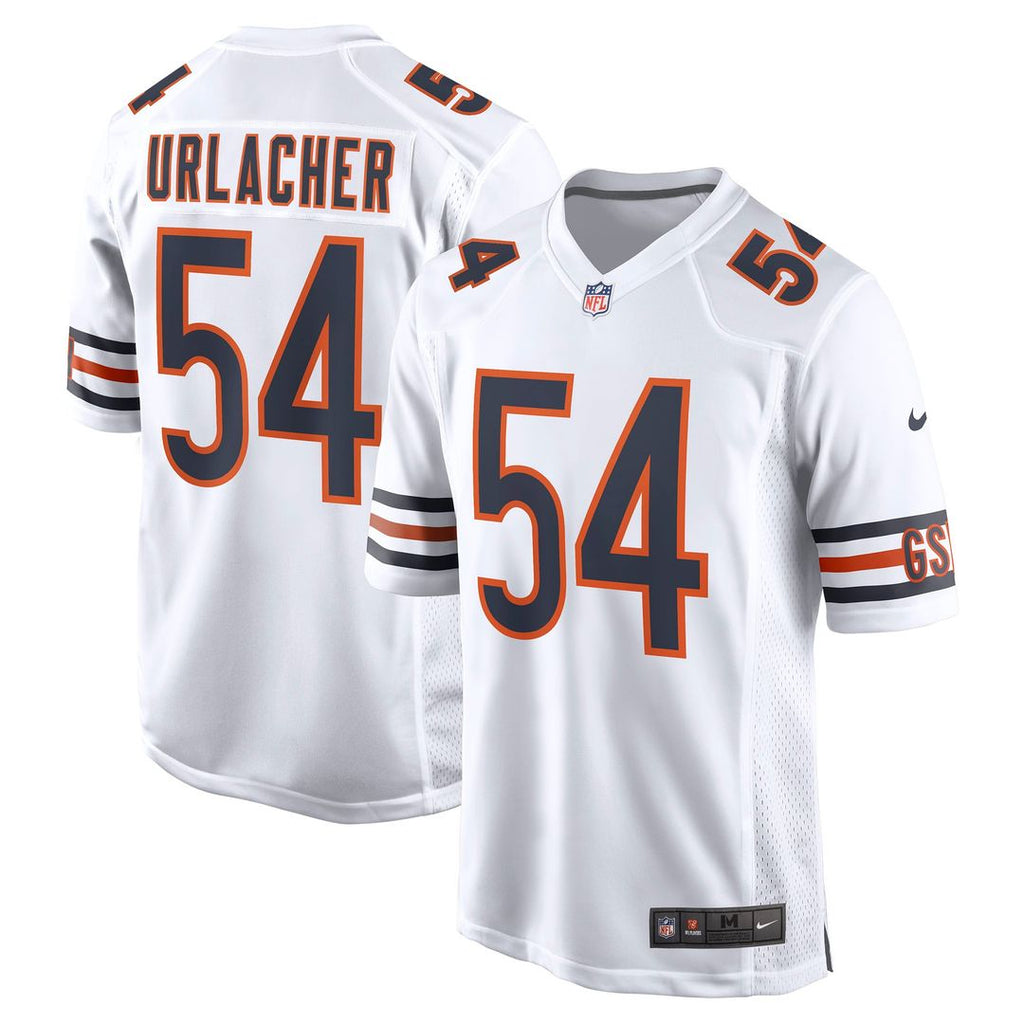 Chicago Bears Brian Urlacher Nike White Retired Game Jersey