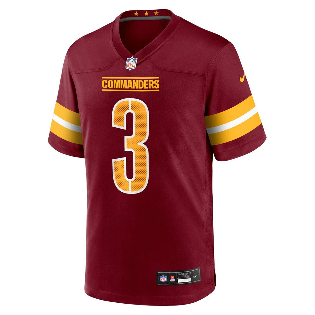 Washington Commanders Will Harris Nike Burgundy Game Jersey