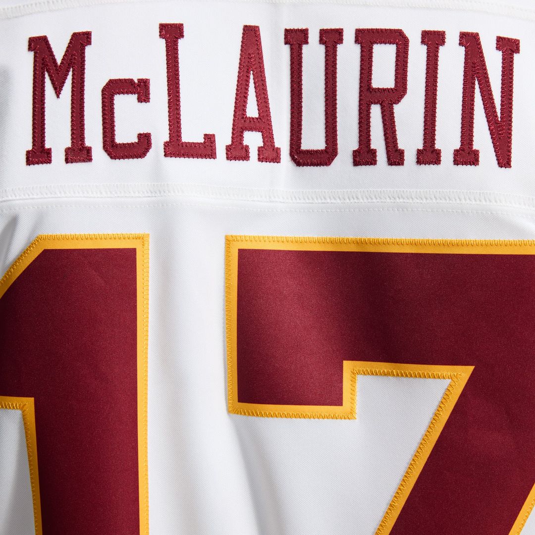 Washington Commanders Terry McLaurin Nike White Vapor FUSE Stitched Limited Jersey