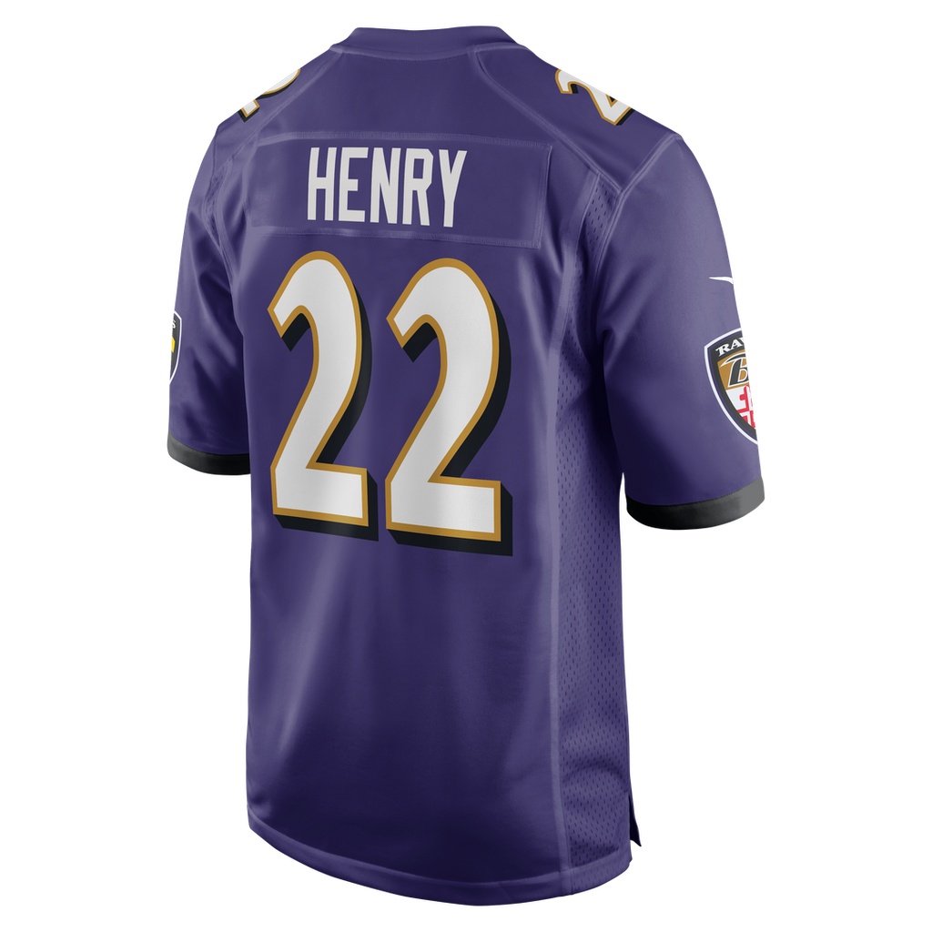 Baltimore Ravens Derrick Henry Nike Purple Game Jersey