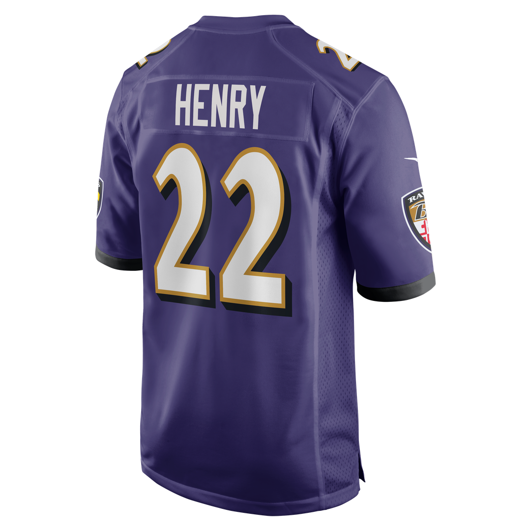 Baltimore Ravens Derrick Henry Nike Purple Game Jersey