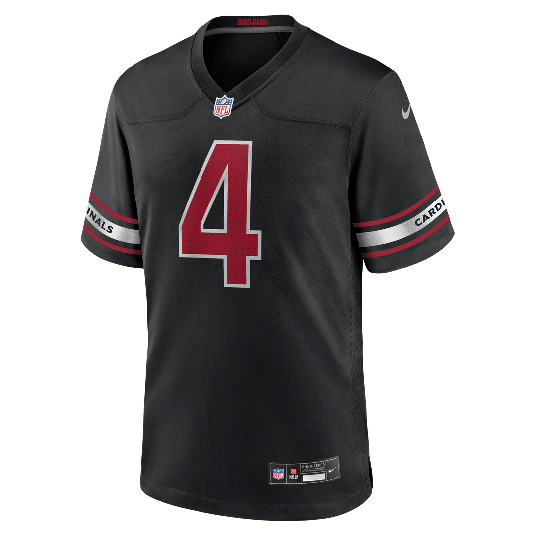 Arizona Cardinals Jeremiyah Love Nike Black Alternate Game Jersey