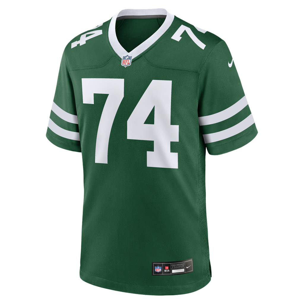 New York Jets Olu Fashanu Nike Gotham Green Game Jersey