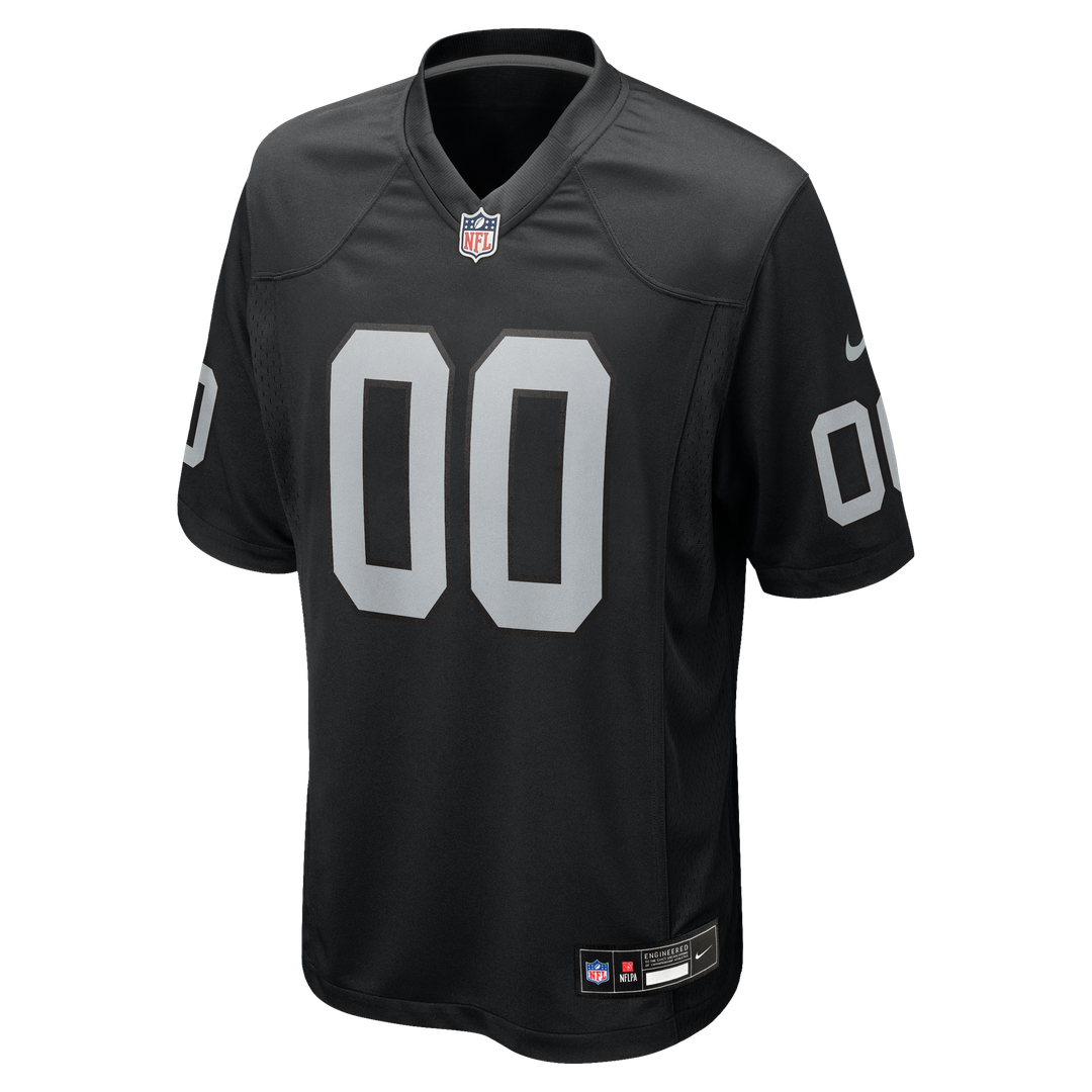 Las Vegas Raiders Jim Otto Nike Black Retired Player Game Jersey