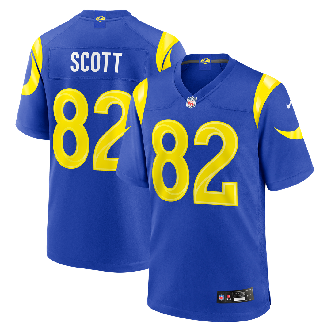 Los Angeles Rams Tyler Scott Nike Royal Game Jersey