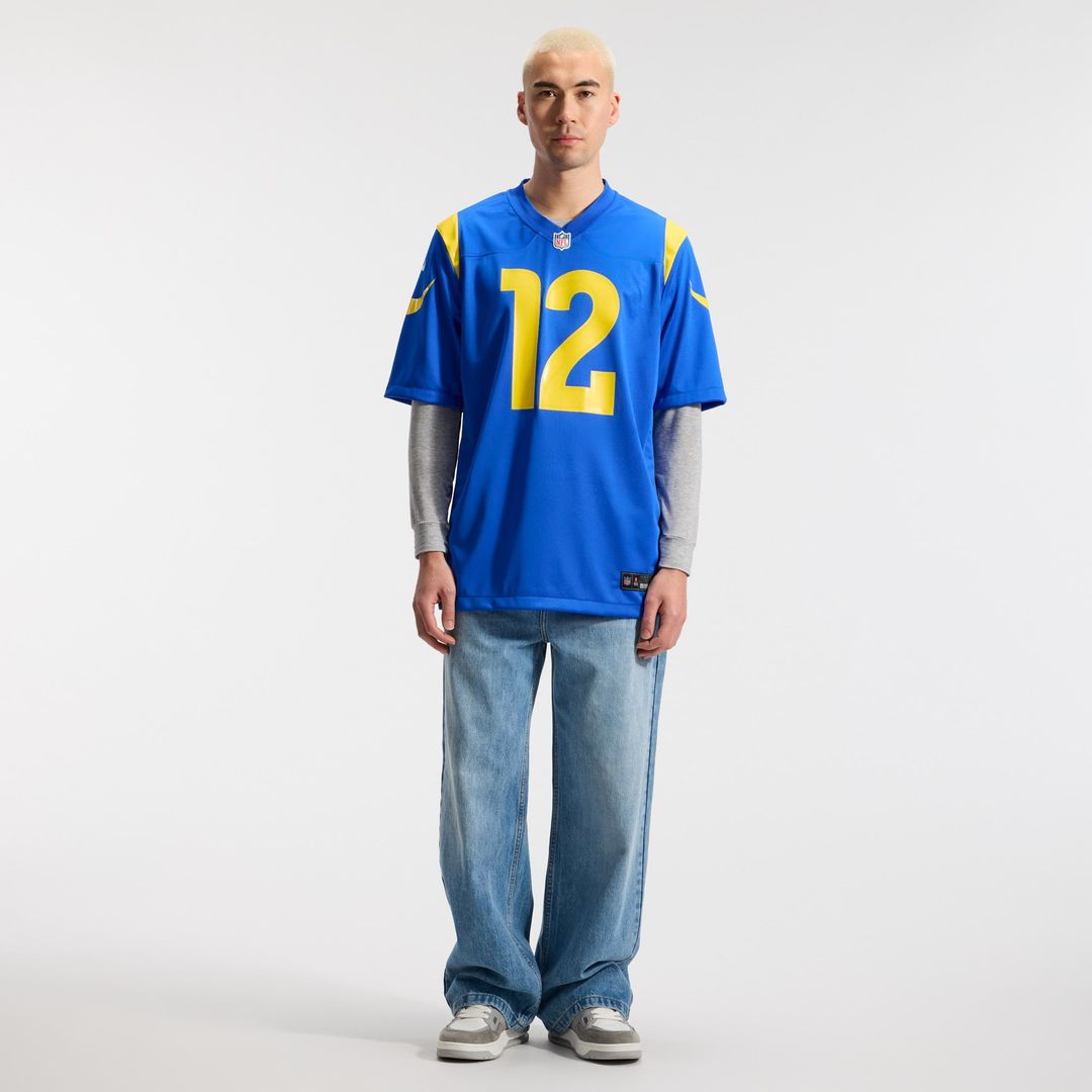 Los Angeles Rams Puka Nacua Nike Royal Team Game Jersey
